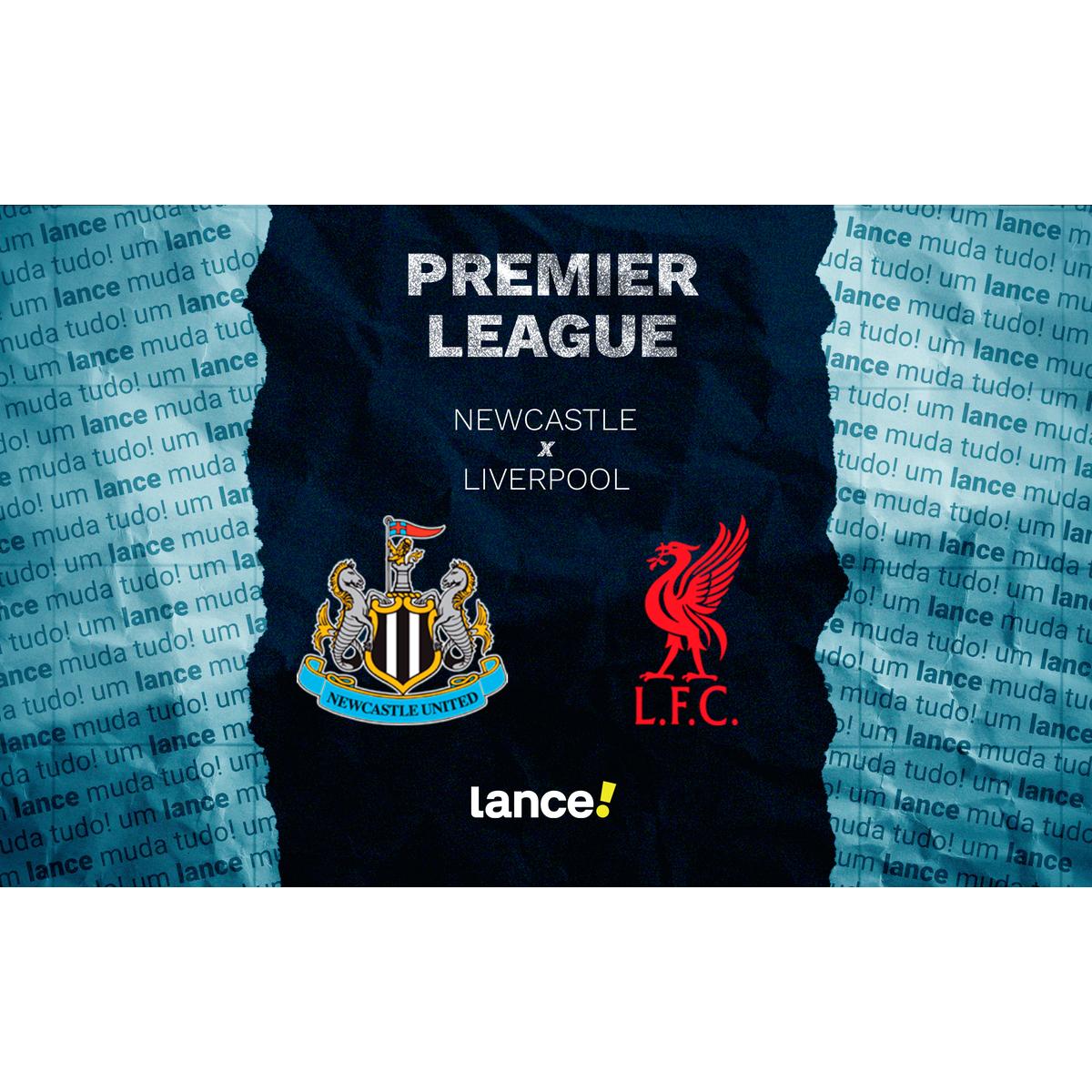 Imagem ilustrativa sobre Newcastle x Liverpool: horário, onde assistir e escalões previstos na Premier League