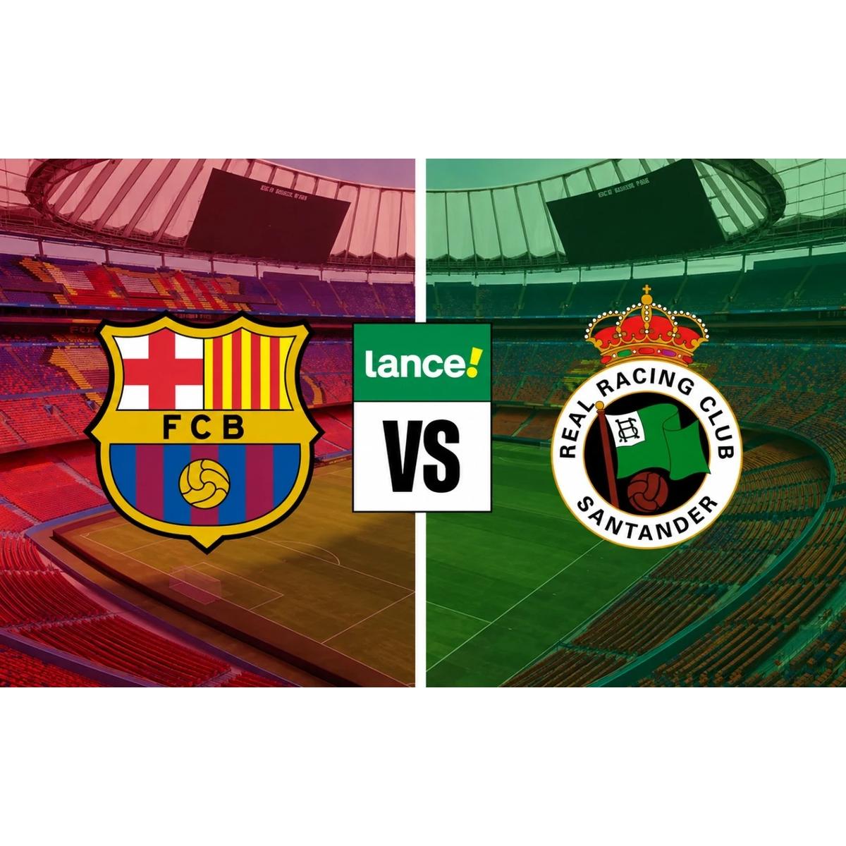 Imagem ilustrativa sobre Barcelona recebe Racing Santander e estreia Hamza Abdelkarim após renovação​