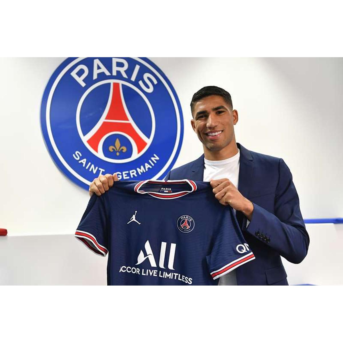 Paris Saint-Germain anuncia contratação do lateral Achraf Hakimi