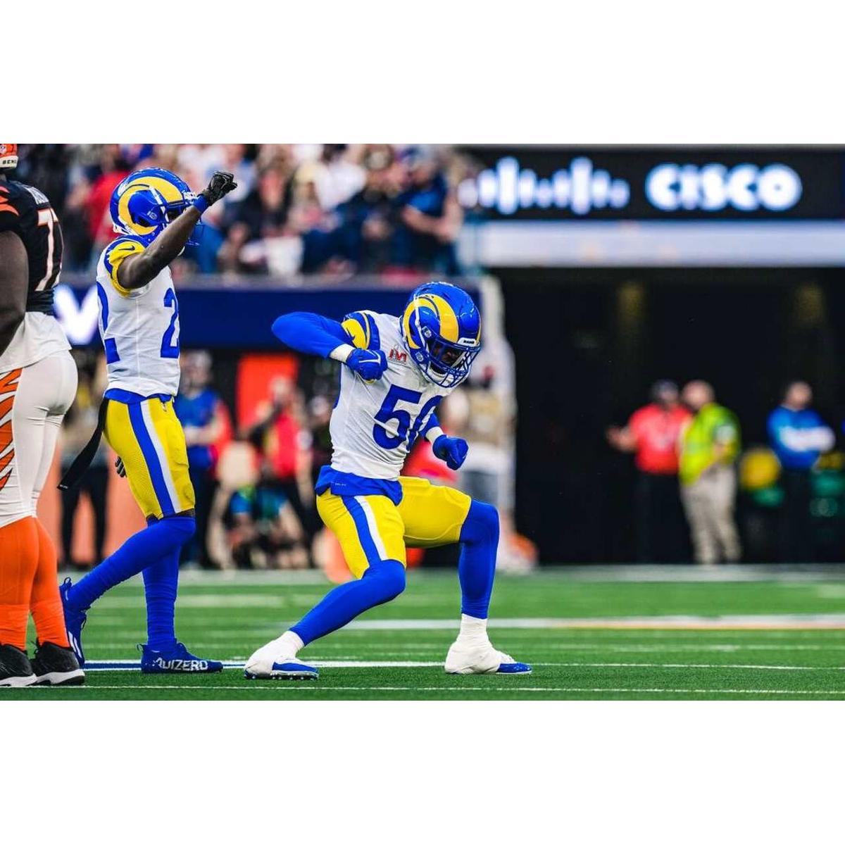 Foi sofrido! Rams busca reação no final, vence os Bengals e conquista seu segundo Super Bowl - Lance! Foi sofrido! Rams busca reação no final, vence os Bengals e conquista seu segundo Super Bowl - Lance!