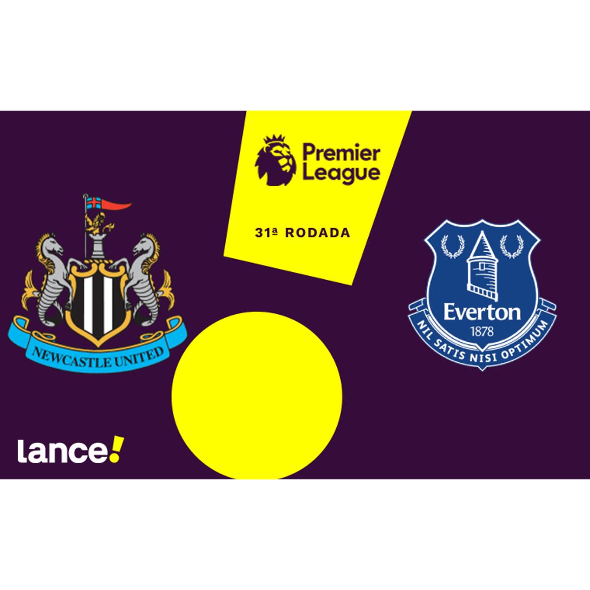 Onde assistir e as prováveis escalações de Newcastle x Everton