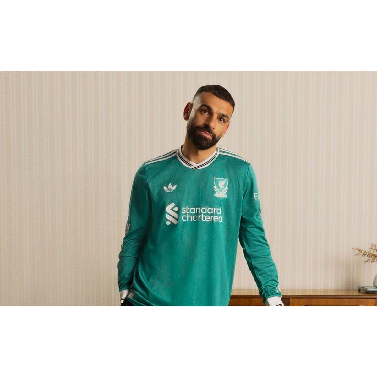 ウェア Liverpool Exclusive Green Uniform Liverpool lança novo terceiro uniforme verde para a temporada