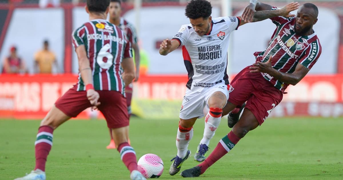 Fluminense perde para o Vitória e se reaproxima da zona de rebaixamento