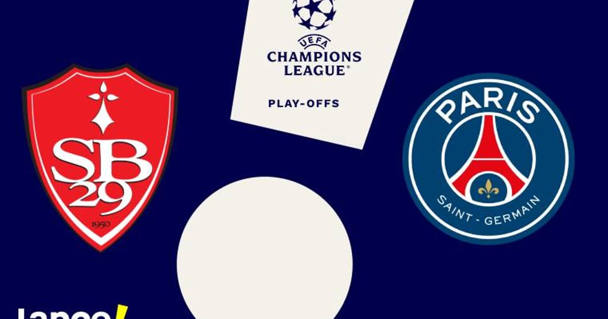Brest x PSG: onde assistir e escalações do jogo da Champions League