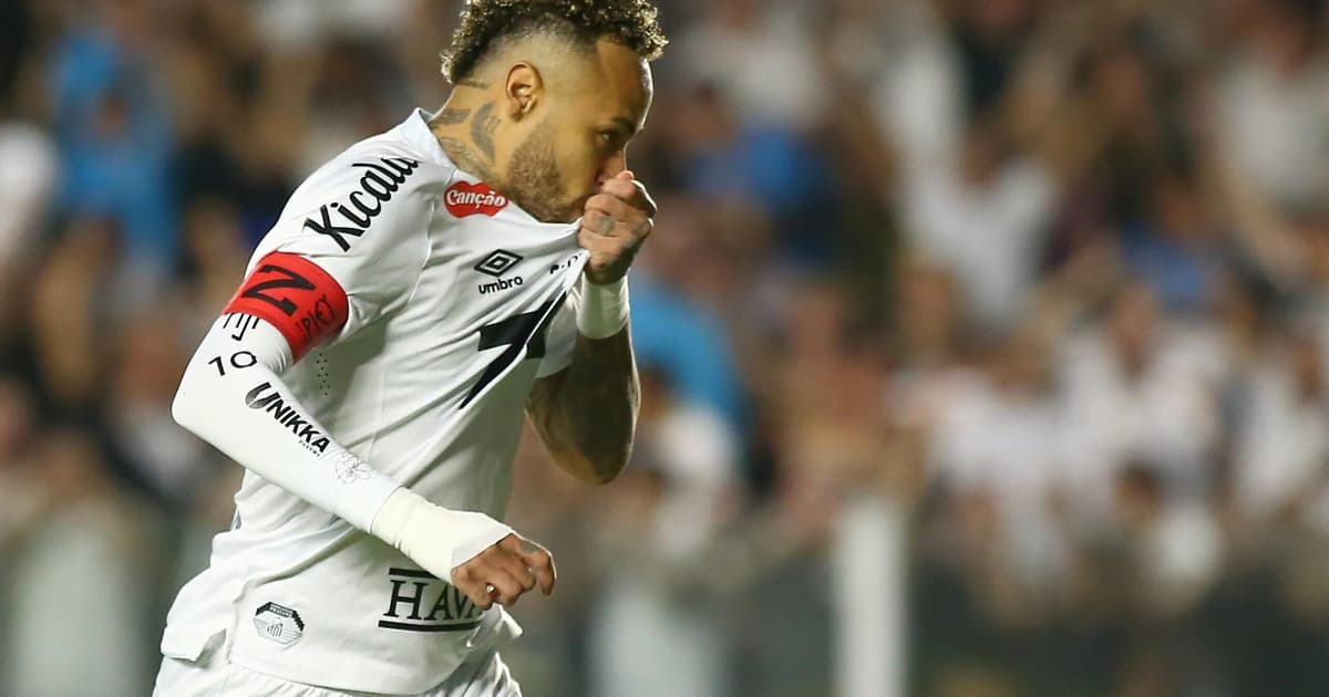 Imagem ilustrativa sobre Neymar dedica vitória do Santos a Naty Potira, influenciadora que luta contra o câncer