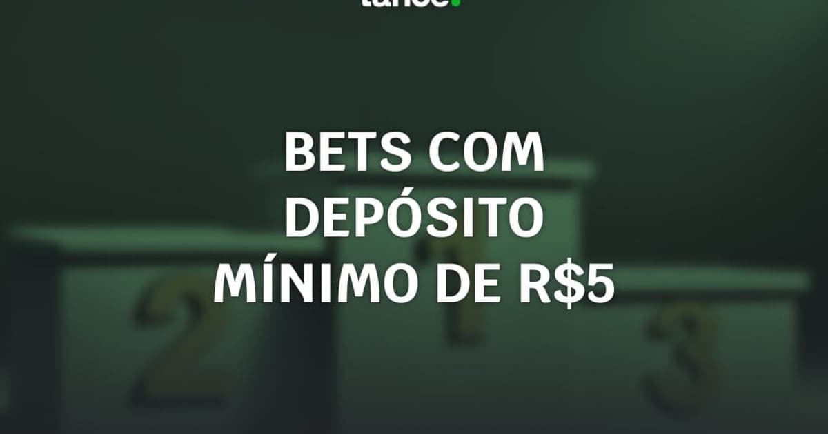 Plataformas de 5 reais: as melhores bets com depósito mínimo de R$ 5 em 2026