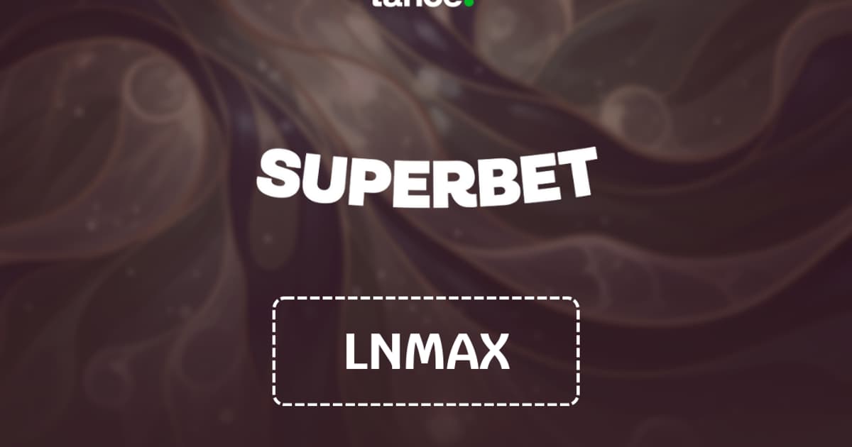 Código de bônus Superbet ativo agora: LNMAX (2026)