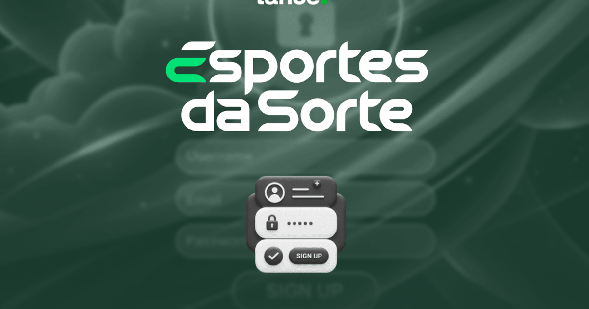 Esportes da Sorte cadastro: como se registrar na plataforma em 2026