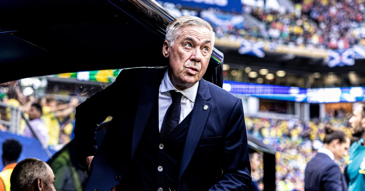 Decisão de Ancelotti para Brasil x Japão repercute: 'Não é possível'