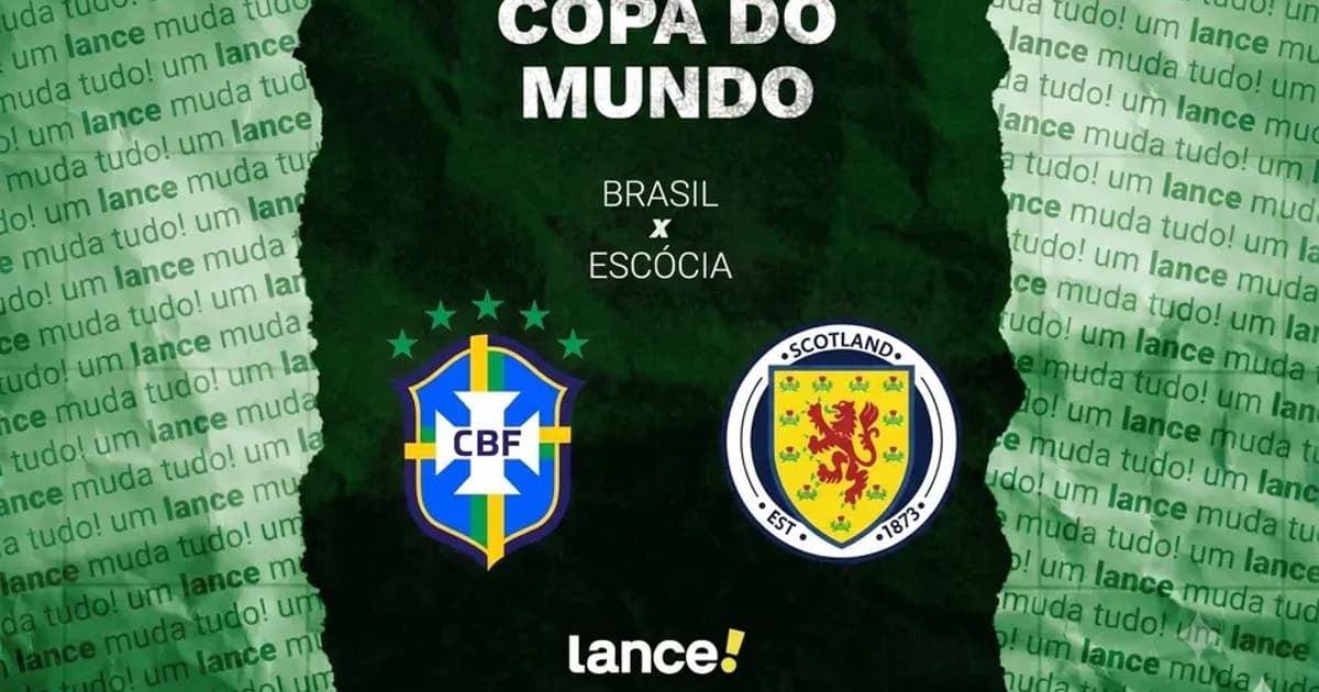 Imagem ilustrativa sobre Brasil x Escócia: data, horário e onde assistir ao jogo que define a liderança do Grupo F da Copa 2026