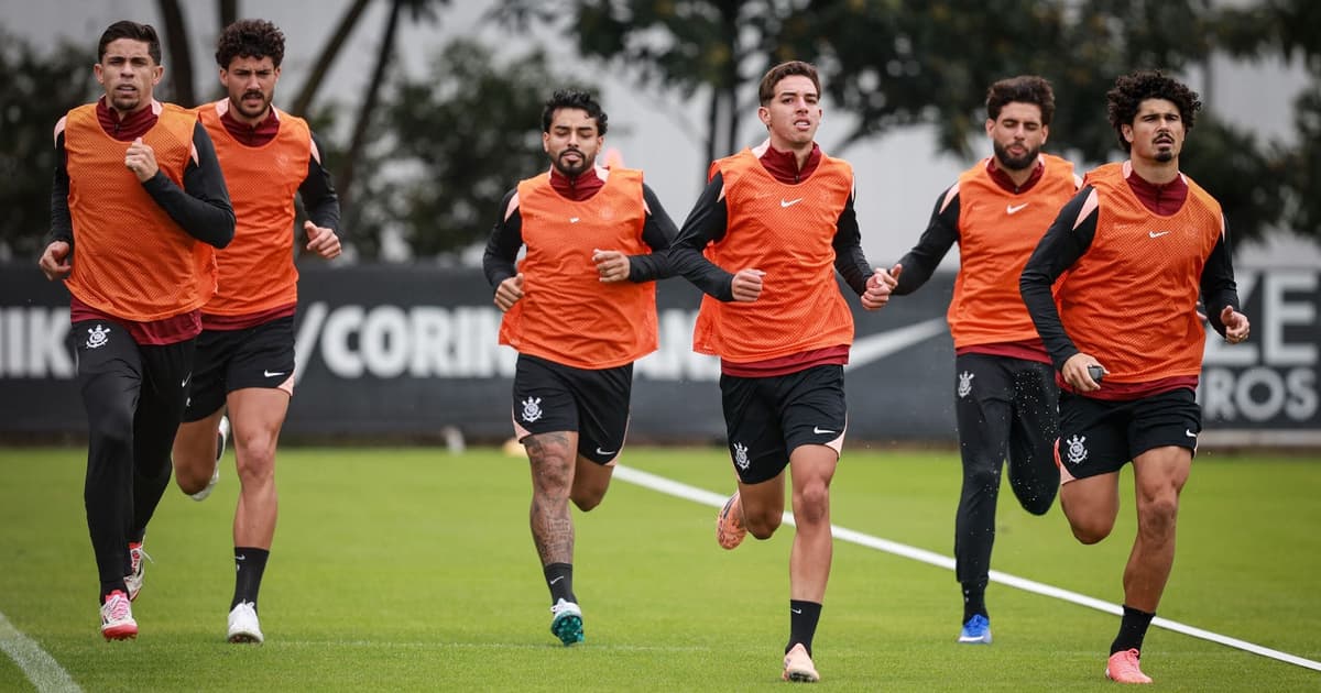 Corinthians volta aos treinos após folga no CT Dr. Joaquim Grava