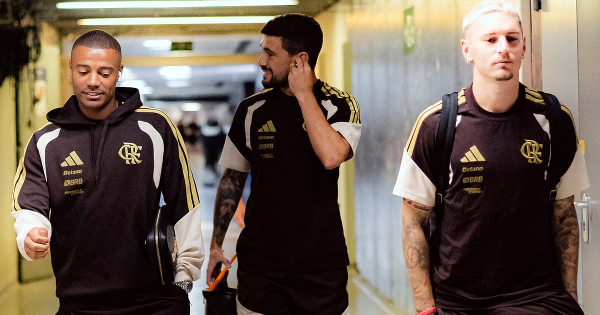 Trio do Flamengo é eliminado da Copa na fase de grupos