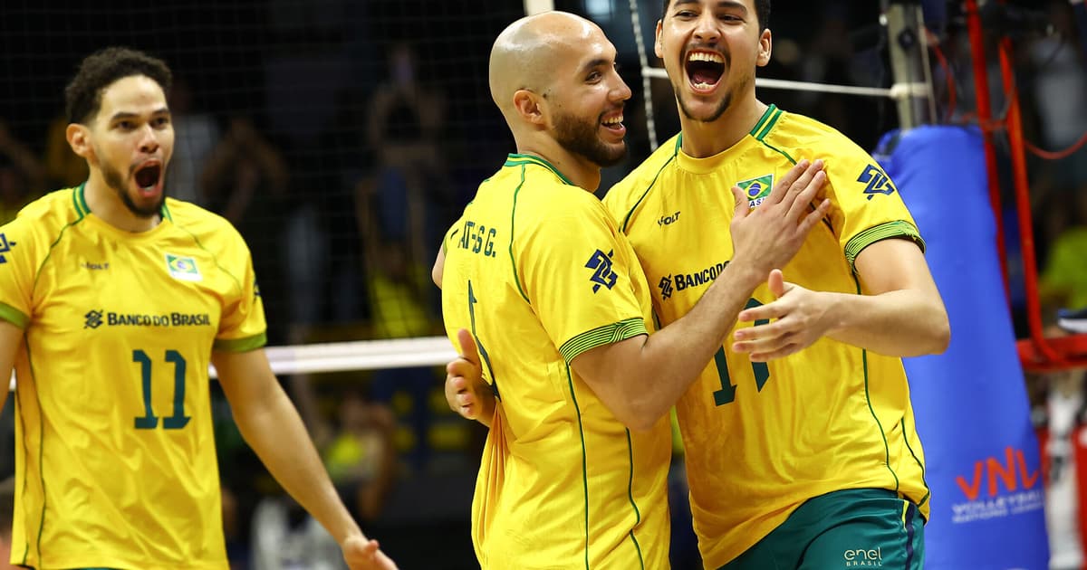 Destaque da VNL, Bryan ganha espaço na Seleção de Bernardinho