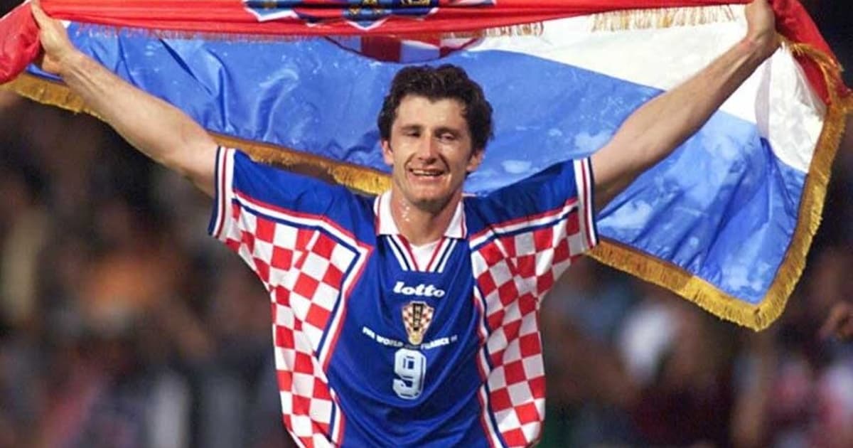 Artilheiro da Copa de 1998: Davor Šuker, da Croácia