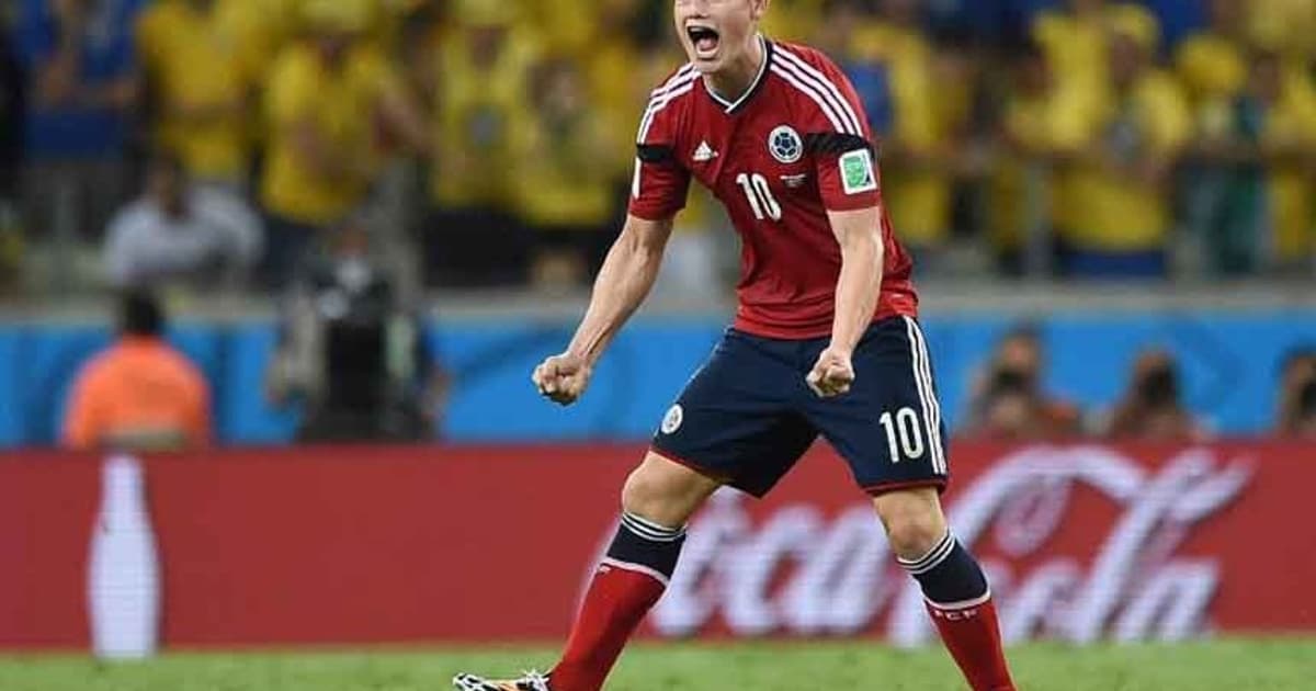 Artilheiro da Copa de 2014: James Rodríguez, da Colômbia