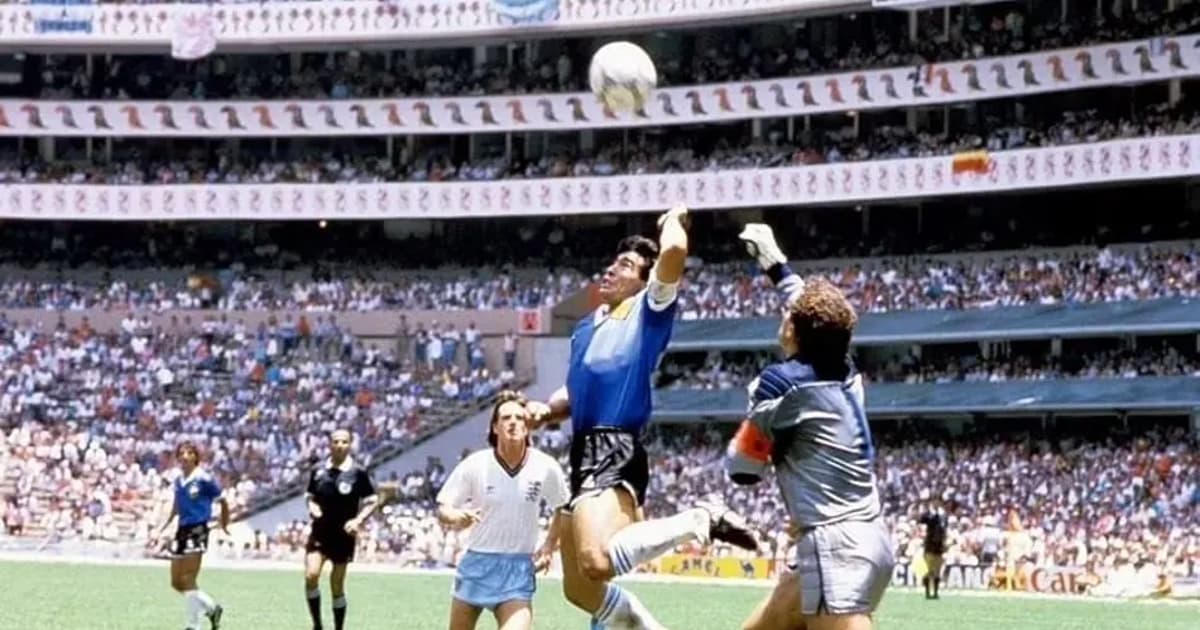 'La Mano de Dios': relembre gols polêmicos da história das Copas