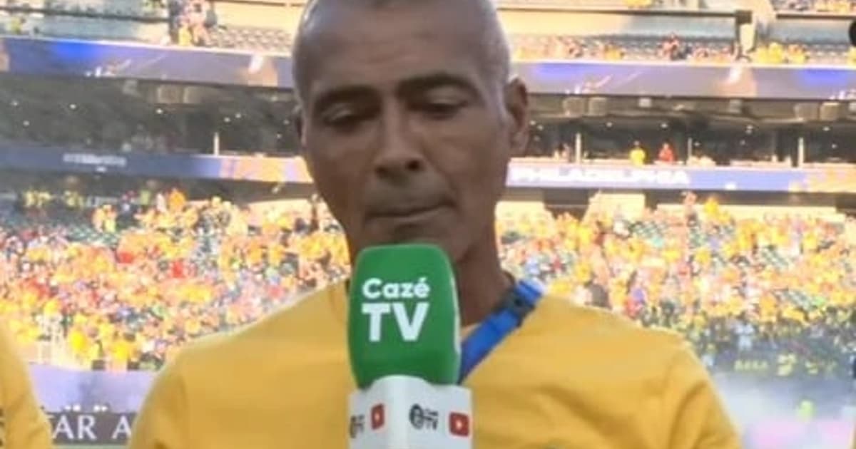 Romário tenta reverter penhora de valores a receber da CazéTV