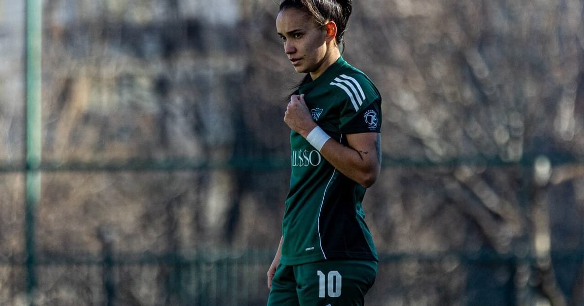 Brasileira na Geórgia, Thaisa quase desistiu do futebol e agora disputará a Champions