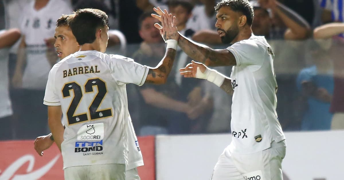 Gabigol fala sobre clima no vestiário do Santos após críticas de Neymar aos Meninos da Vila
