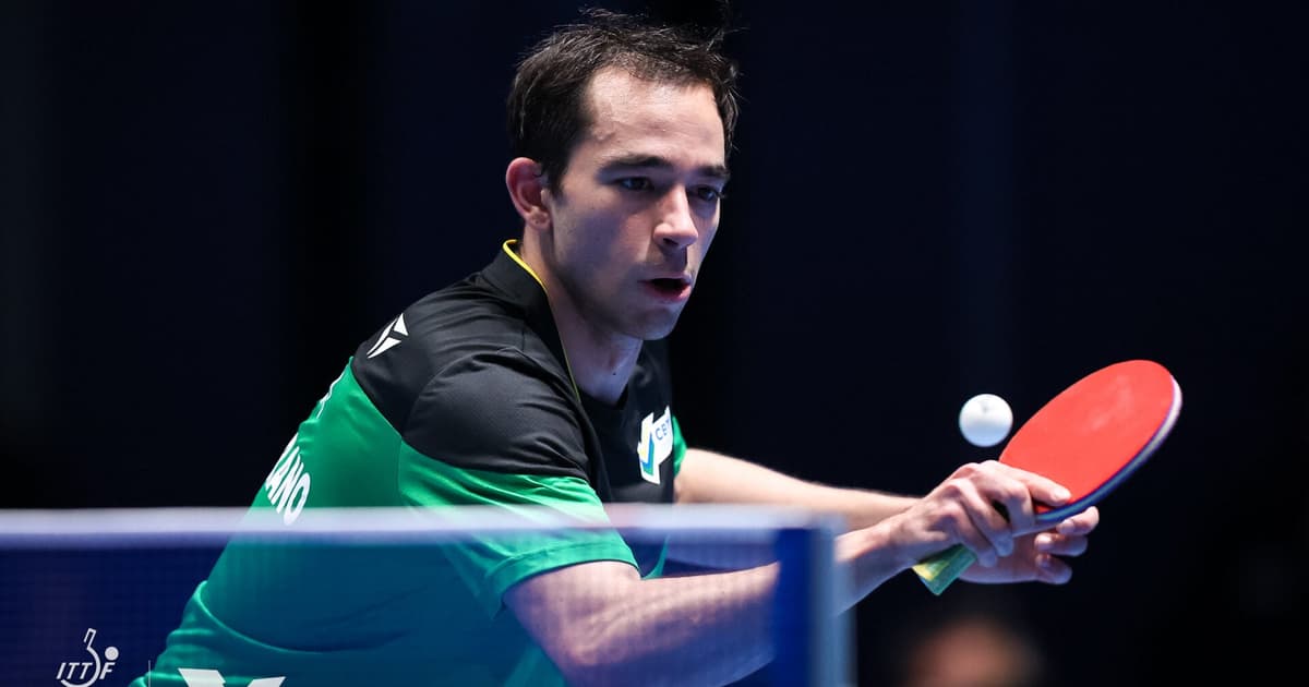 Hugo Calderano compete sem pressão e recarrega as energias no Brasil