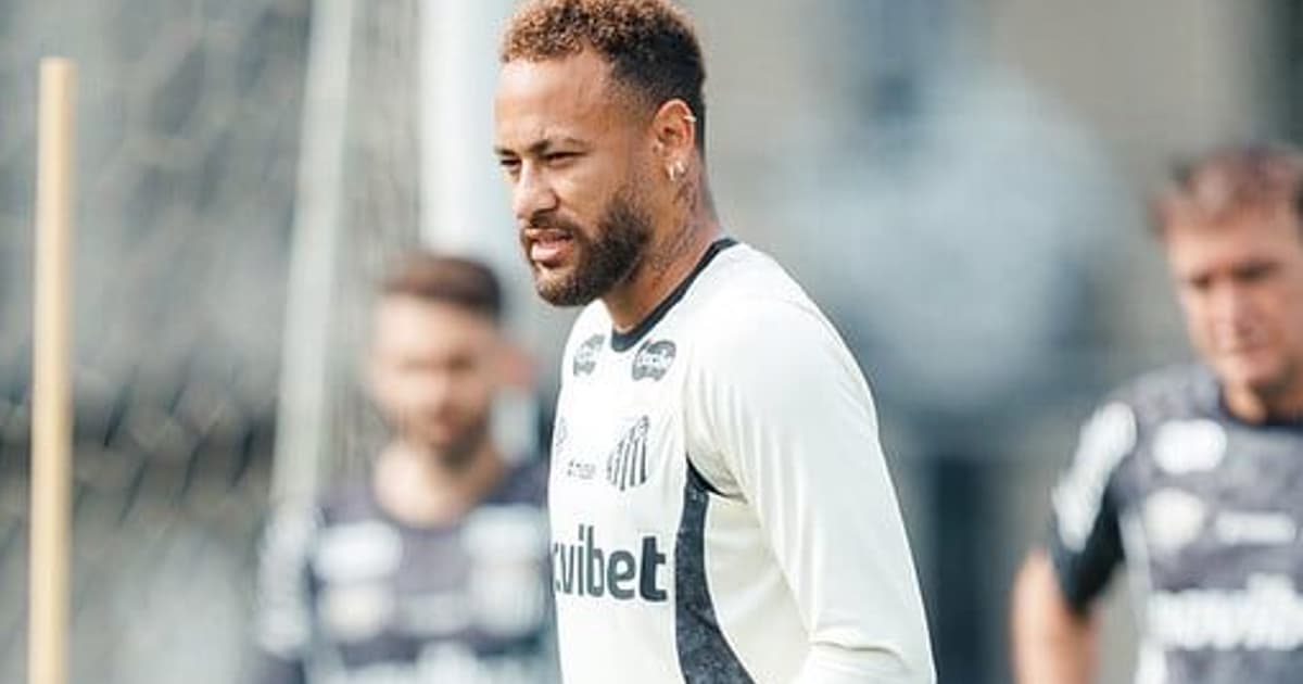 Com Neymar, Santos se reapresenta visando a Chapecoense pelo Brasileirão