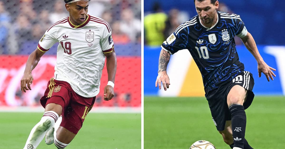 Espanha x Argentina marca duelo entre juventude e experiência na final da Copa