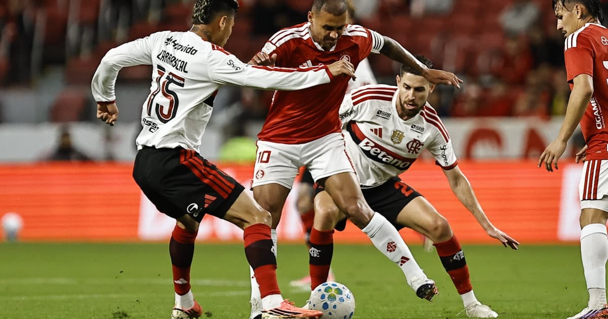 Gol perdido em Internacional x Flamengo repercute: 'Jogou no lixo'