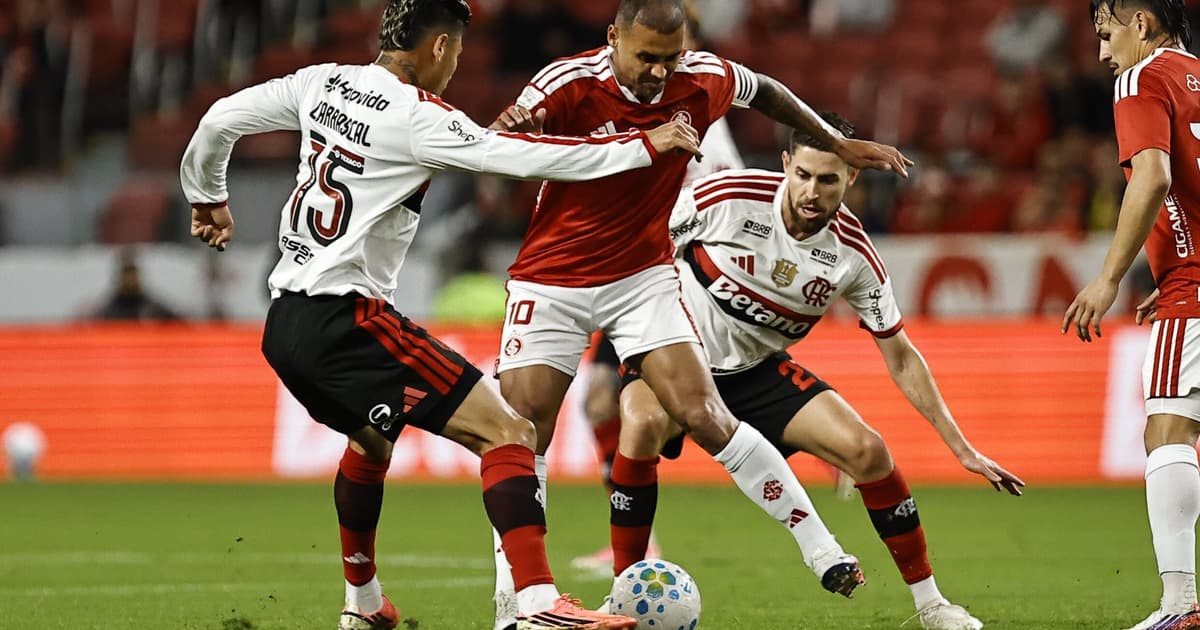 Veja gol em Internacional x Flamengo: Vitinho abre o placar