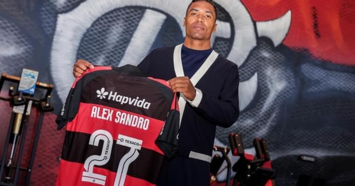 Alex Sandro renova contrato com o Flamengo até 2027; veja detalhes