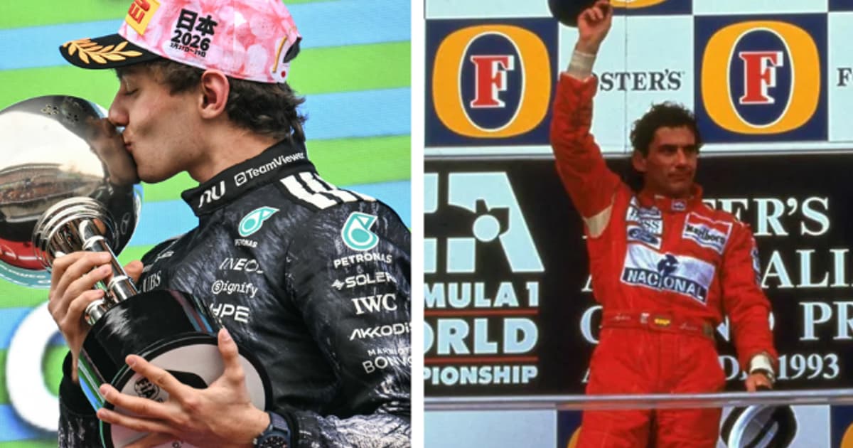Chefe da Mercedes freia comparações de Antonelli com Ayrton Senna