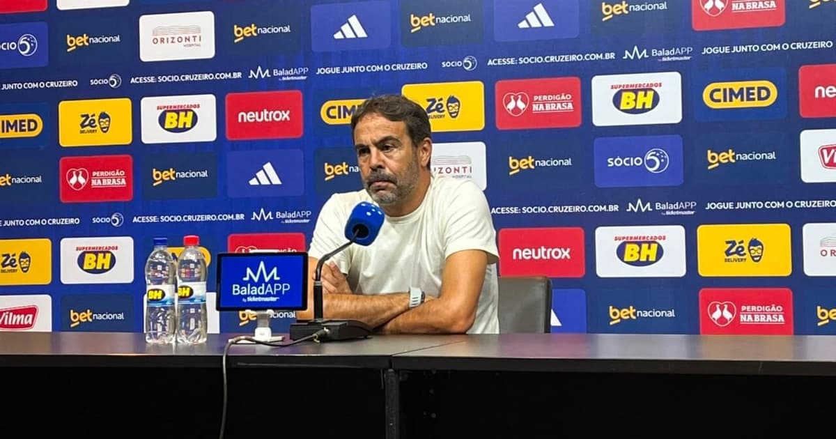Artur Jorge aponta falhas na finalização e defendeu o Cruzeiro após derrota para o Botafogo