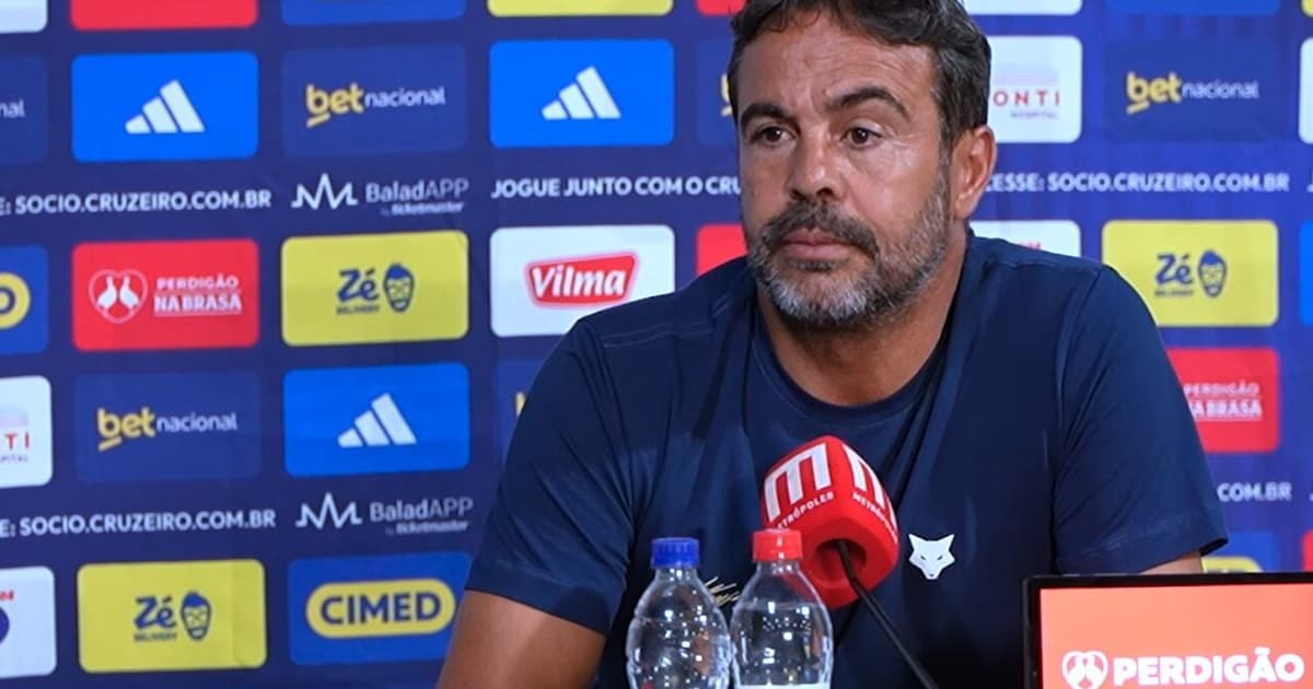 Artur Jorge explica mercado do Cruzeiro: 'Não estamos de torneira aberta'