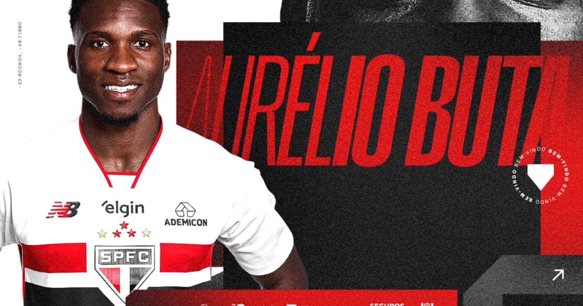 São Paulo contrata Aurélio Buta e reforça seu elenco na temporada