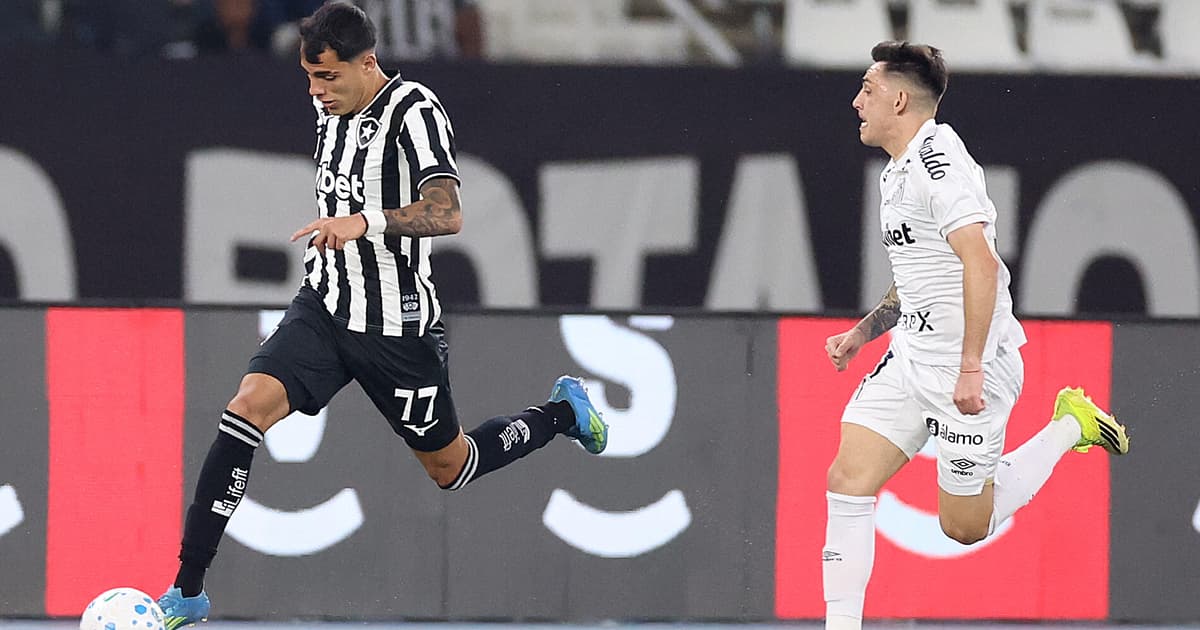 Veja gol em Botafogo x Santos: Lucas Emanuel faz de cavadinha