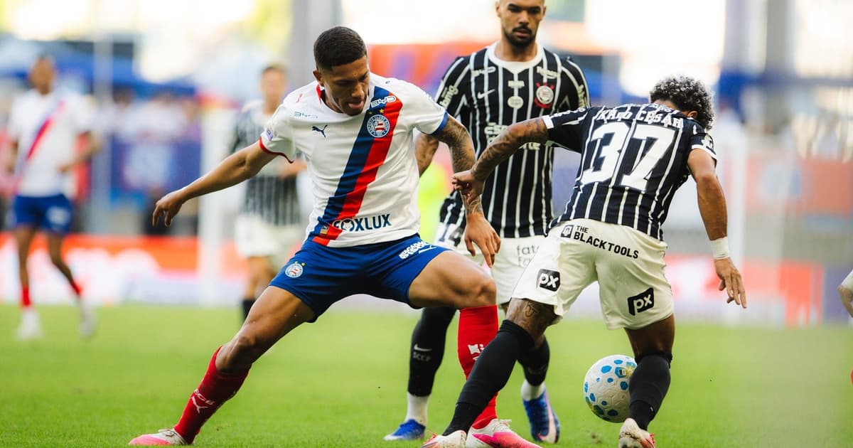De suas notas: quem foi bem no empate entre Bahia e Corinthians?