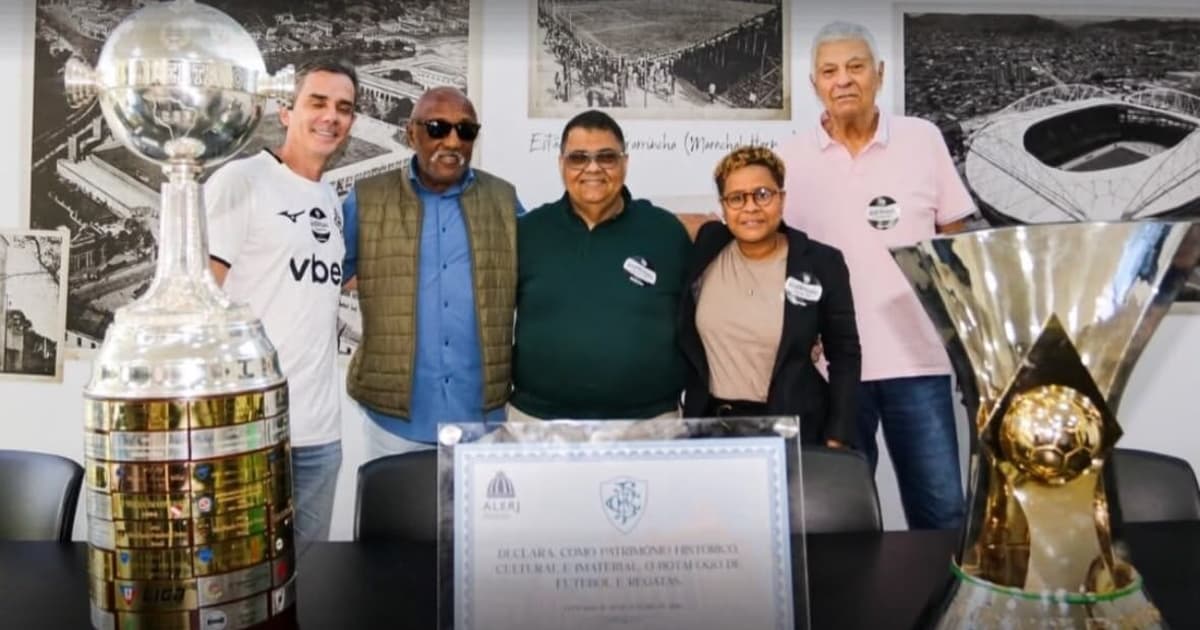 Botafogo recebe diploma de Patrimônio Histórico, Cultural e Imaterial do Rio
