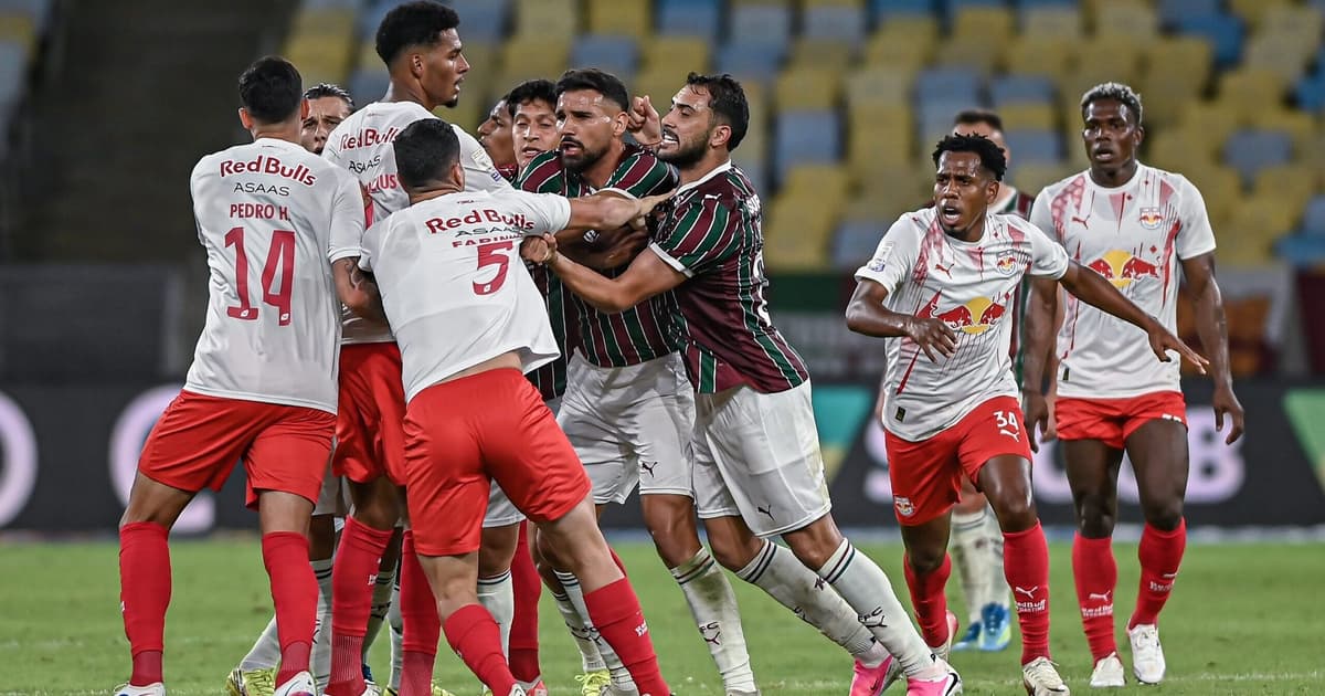 Briga em Fluminense e RB Bragantino repercute: 'Que loucura'