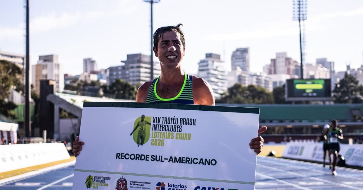 Caio Bonfim bate recorde no Troféu Brasil e avalia nova distância olímpica