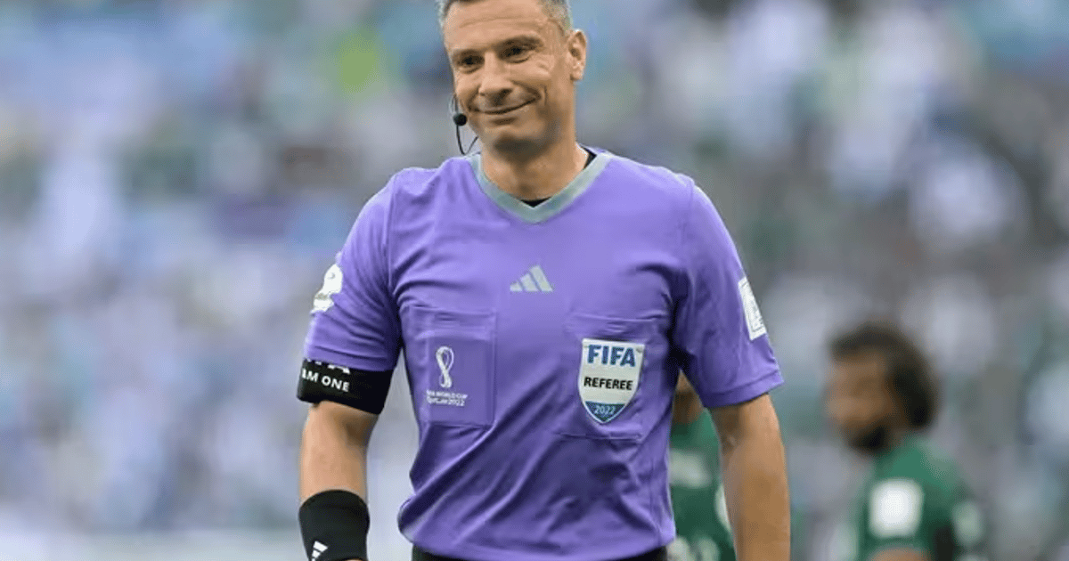 Quem é o árbitro de Espanha x Argentina na final da Copa do Mundo?