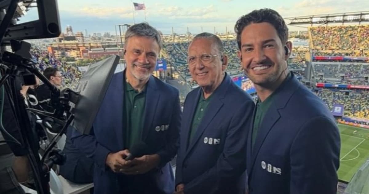 Com Galvão e vice da Argentina, SBT tem grande audiência na final da Copa