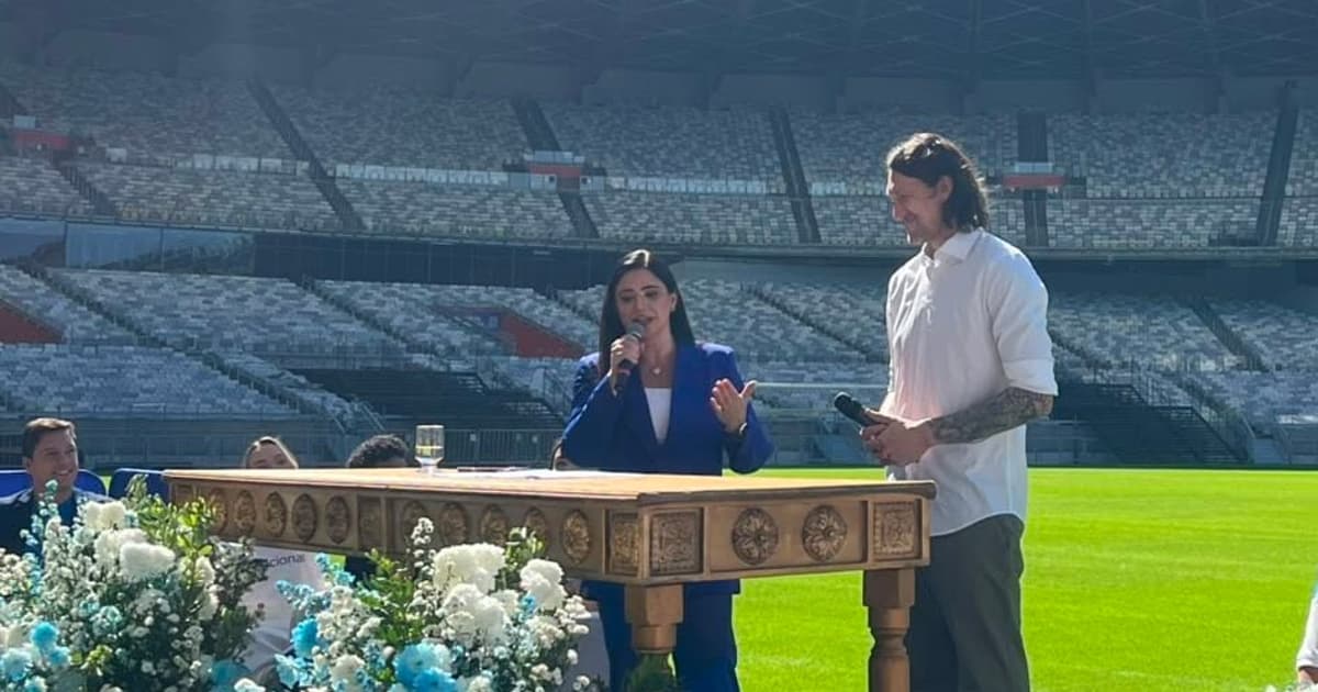 Mineirão se transforma em altar: casais cruzeirenses celebram amor na Paixão Cabulosa