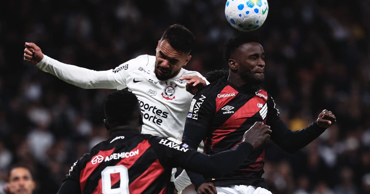 Corinthians e Athletico-PR ficam no empate em duelo equilibrado no Brasileirão