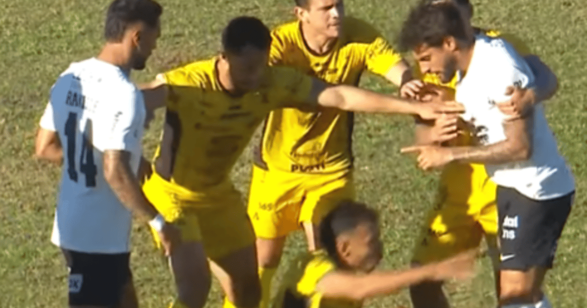 Brigas em Corinthians x Cascavel viralizam: 'Cenas lamentáveis'