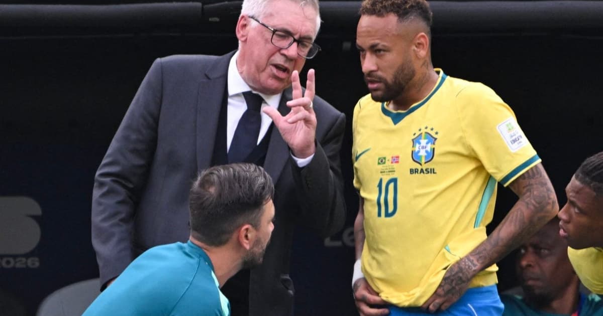 Ancelotti revela incômodo com Neymar na Copa: 'Podia'