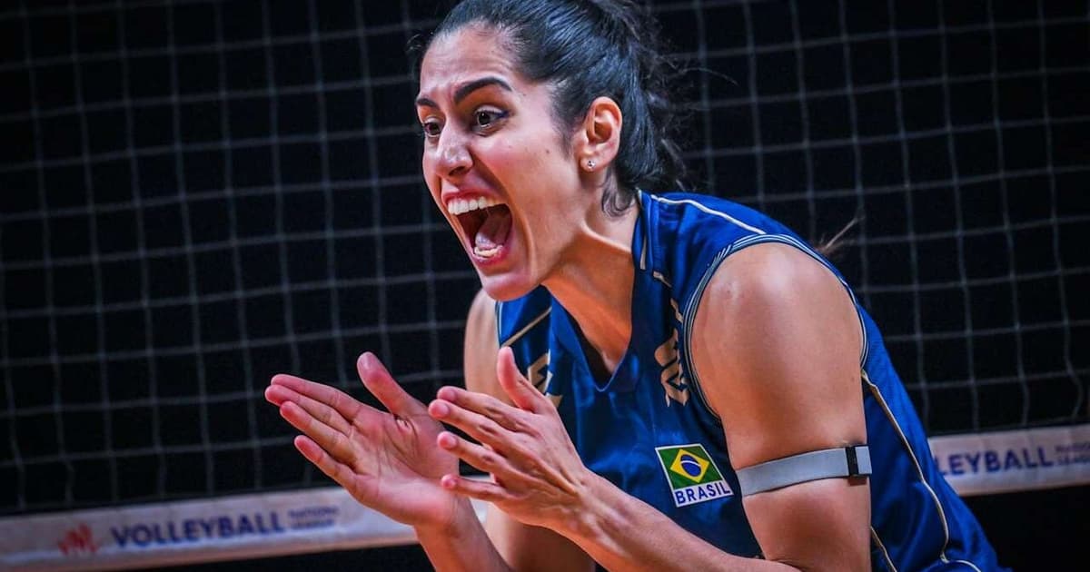 Diana e Luzia lideram muralha brasileira rumo à final da VNL