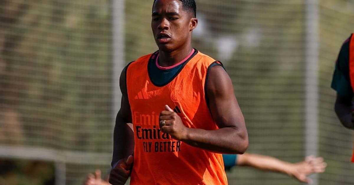 Endrick é relacionado para amistoso de pré-temporada do Real Madrid