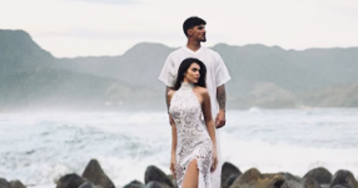 Durante casamento, Gabriel Medina anuncia que será pai