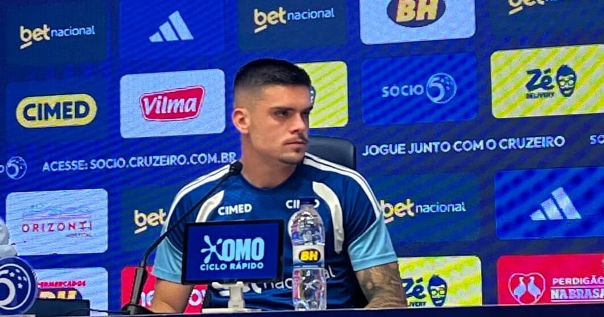 Gabriel Pec celebra volta ao Brasil e promete intensidade como novo reforço do Cruzeiro