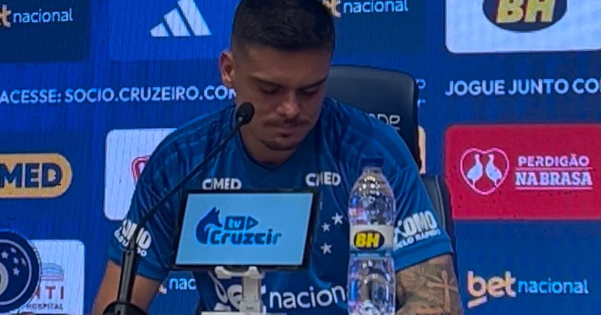 Gabriel Pec assume desafio no Cruzeiro e emociona com amizade fora das quatro linhas