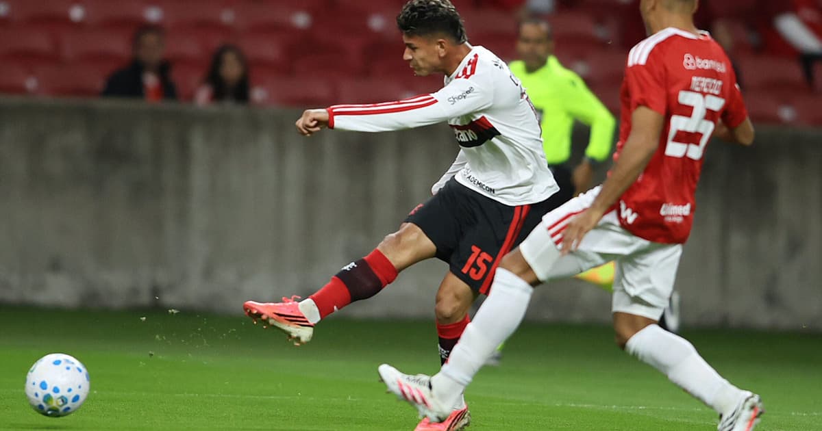 Internacional x Flamengo: veja chance perdida por Carrascal